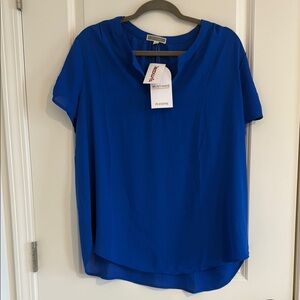 NWT Pleione Women's Blue Top